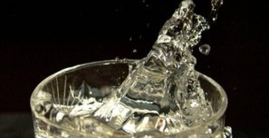 שתיית מים בדרך הנכונה